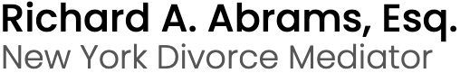 Richard A. Abrams Divorce Mediator